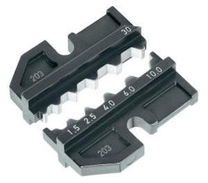 Matryca zagniatająca do końcówek nieizolowanych