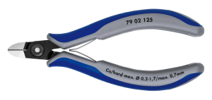 Szczypce tnące boczne 125 mm z bardzo małym ścięciem BLISTER