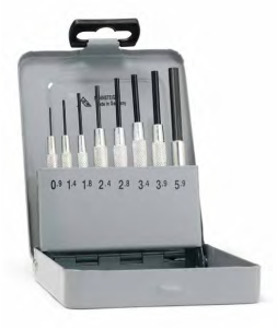 Komplet 8 szt. wybijaków w kasecie
