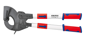 Nożyce do kabli 680 mm z mechanizmem zapadkowym