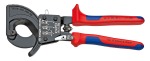 Nożyce do kabli 250 mm z mechanizmem zapadkowym