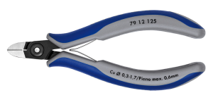 Szczypce tnące boczne 125 mm z bardzo małym ścięciem