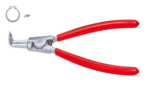 Szczypce do pierścieni osadczych zewnętrznych odgięte 125 mm Ø  3 – 10 mm