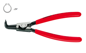 Szczypce do pierścieni osadczych zewnętrznych odgięte 125 mm Ø 10 – 25 mm