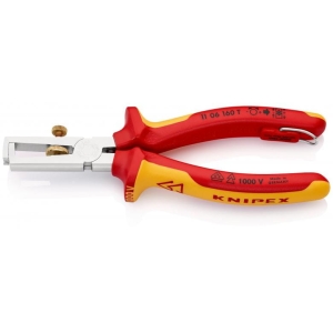 Szczypce do ściągania izolacji 160 mm z uchwytem zabezpieczającym BLISTER
