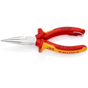 Szczypce tnące półokrągłe 160 mm z uchwytem zabezpieczającym BLISTER