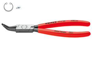 Szczypce do pierścieni osadczych wewnętrznych odgięte 225 mm Ø  40 – 100mm