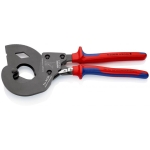 Nożyce do kabli 340 mm z mechanizmem zapadkowym