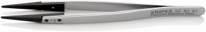 Pinceta precyzyjna ESD z wymiennymi końcówkami 130 mm