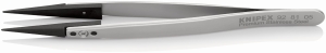 Pinceta precyzyjna ESD z wymiennymi końcówkami 130 mm