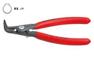 Szczypce do pierścieni osadczych zewnętrznych odgięte 130 mm Ø  3 – 10 mm
