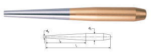 Wybijak 15x340 mm stożkowy montażowy
