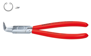 Szczypce do pierścieni osadczych wewnętrznych odgięte 130 mm Ø  12 - 25 mm