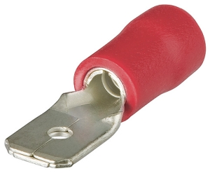 Końcówka płaska męska 0,5 - 1,0 mm (2) op. 100 szt.