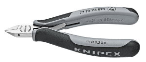 Szczypce tnące boczne ESD 115 mm z małym ścięciem